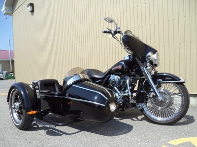 Harley FLH + sidecar Bimmer S-350